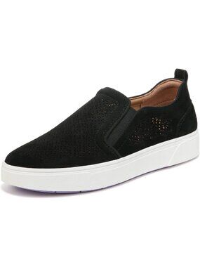 Comfortable Women's Slip-On Sneakers with Arch Support for Pronation & Heel Pain